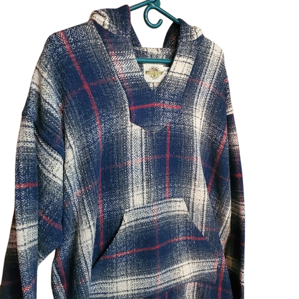 Multicolored Thick Poncho